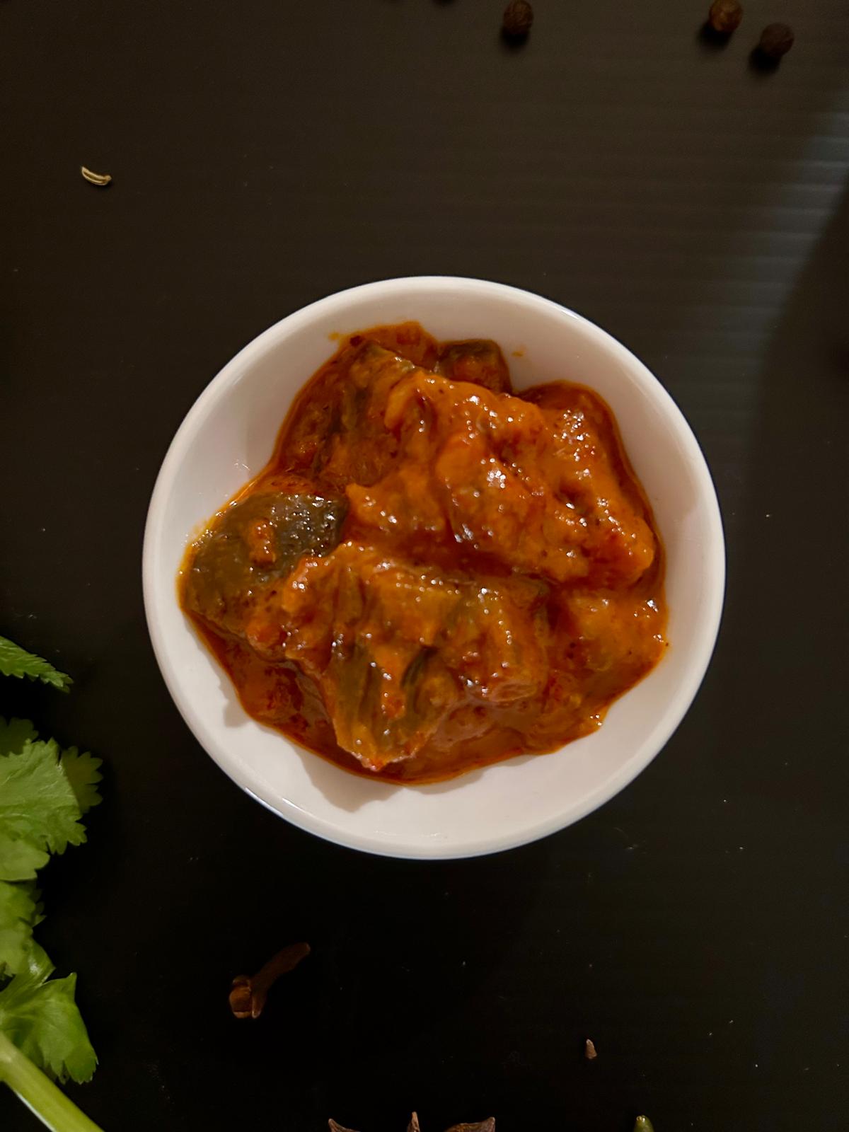 Eggplant Kasundi